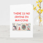 MAHJONG カード (黄色い花)