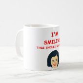 mahjong コーヒーマグカップ (正面左)