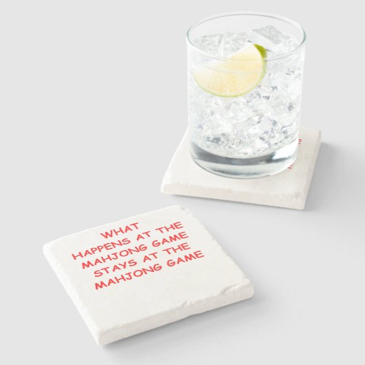 mahjong ストーンコースター (横)
