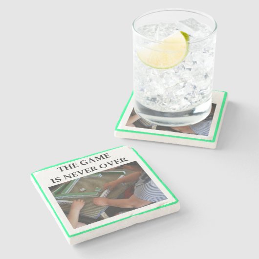 mahjong ストーンコースター (横)