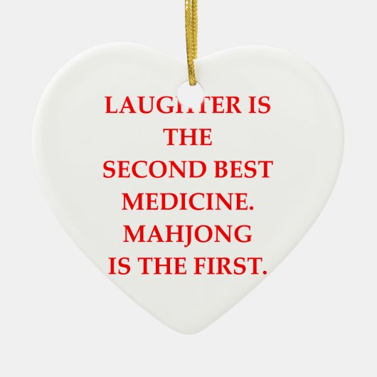 mahjong セラミックオーナメント (正面)