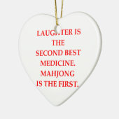 mahjong セラミックオーナメント (左)