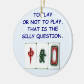 mahjong セラミックオーナメント (左)