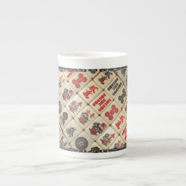 Mahjong ボーンチャイナマグカップ