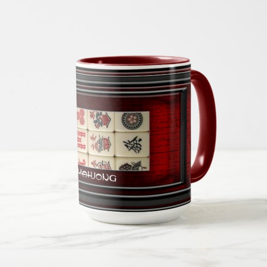 Mahjong マグカップ (正面右)