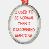 mahjong メタルオーナメント (左)