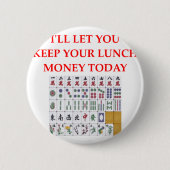 mahjong 缶バッジ (正面)