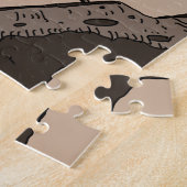 Mahjong Birds Game ジグソーパズル (側面)