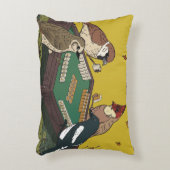 Mahjong birds playing Game  アクセントクッション (正面(垂直))