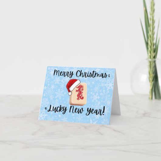 Mahjong Christmas Card シーズンカード (正面)