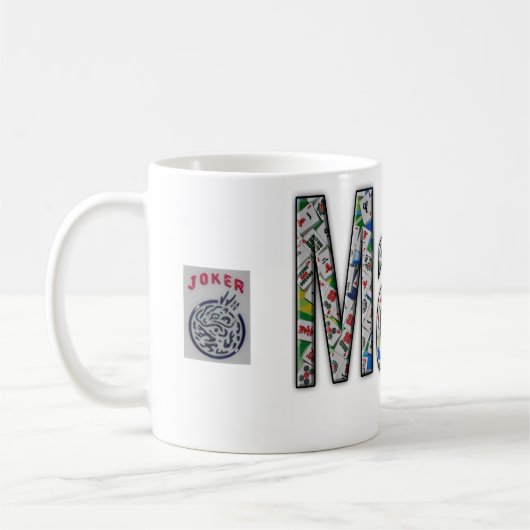 Mahjong Coffee Mug - Mahj! コーヒーマグカップ (左)