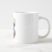 Mahjong Diva Funny Women's ジャンボコーヒーマグカップ (右)