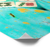 Mahjong fills my Heart poster ポスター (角)