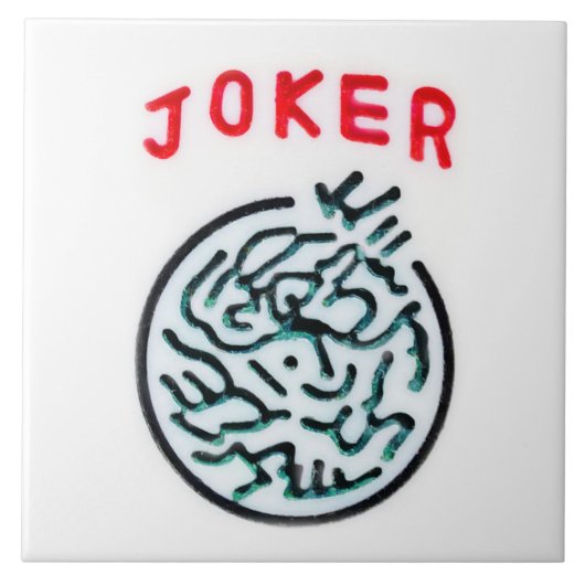 MahJong game symbol Joker tile タイル (正面)