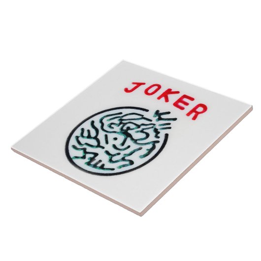 MahJong game symbol Joker tile タイル (側面)