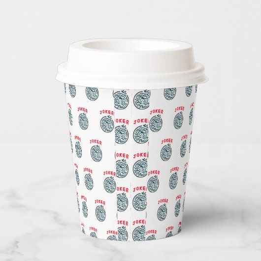 MahJong game symbol Joker tile 紙コップ (右)
