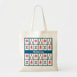 Mahjong Game Tiles DesignTote Bag トートバッグ