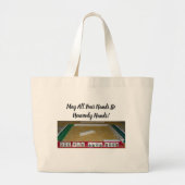 Mahjong Heavenly Hand Tote Bag ラージトートバッグ (正面)