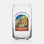 Mahjong in the Gap - Beverage Glass ガラス缶 (正面)