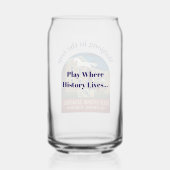 Mahjong in the Gap - Beverage Glass ガラス缶 (裏面)