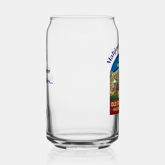 Mahjong in the Gap - Beverage Glass ガラス缶 (右)