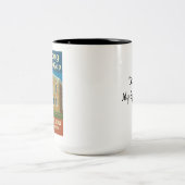 Mahjong in the Gap Coffee Mug ツートーンマグカップ (中央)