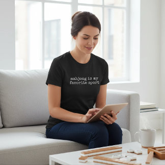 Mahjong Is My Favorite Sport Funny Tシャツ