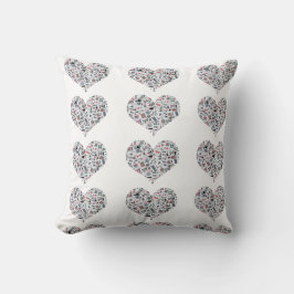 Mahjong Love Throw Pillow - Two Sided クッション