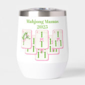 Mahjong Mamas Mahjong Bamboo Tiles Bows Coquette (正面)