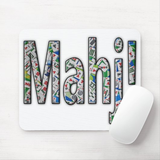Mahjong Mouse Pad - Mahj! マウスパッド (マウス)