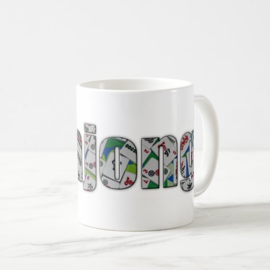 Mahjong Mug コーヒーマグカップ (正面右)