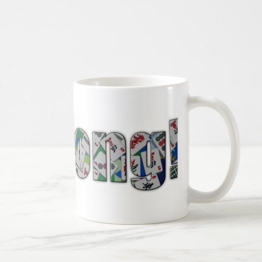 Mahjong Mug コーヒーマグカップ (右)