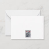 Mahjong Note Card- Mahj! ノートカード (裏面)