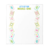 MAHJONG NOTEPAD ノートパッド (正面)