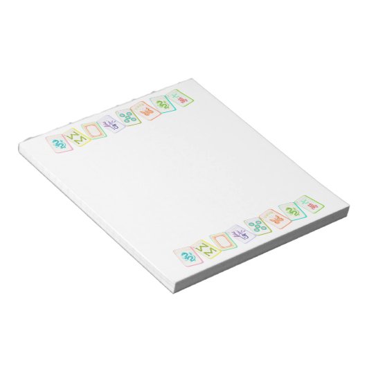 MAHJONG NOTEPAD ノートパッド (アングル)