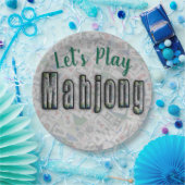 Mahjong Paper Plates ペーパープレート (パーティー)