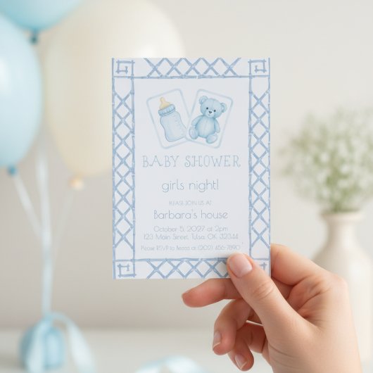 mahjong party lover Green Dragon Bamboo 招待状