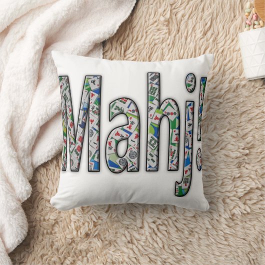 Mahjong Pillow - Mahj! クッション (ブランケット)