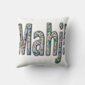 Mahjong Pillow - Mahj! クッション (裏面)