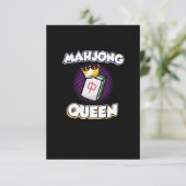 Mahjong Queen Game Mahjong Player Games Graphic 出欠カード (スタンド正面)