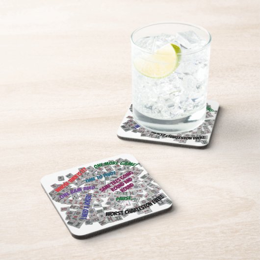 Mahjong Sayings Beverage Coaster コースター (右側)