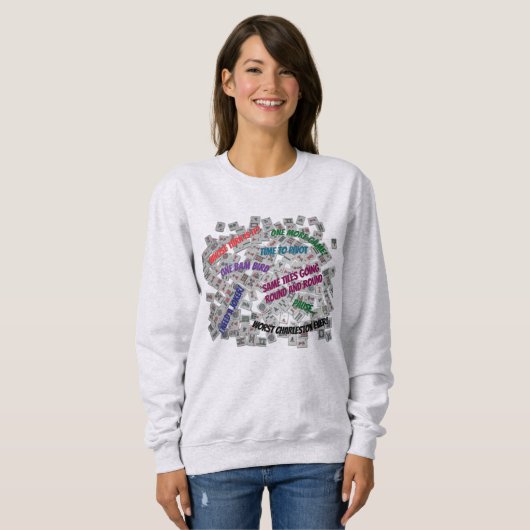 Mahjong Sayings Sweatshirt スウェットシャツ (正面フル)