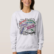 Mahjong Sayings Sweatshirt