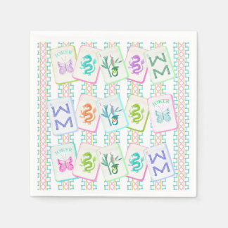 MAHJONG TILE NAPKIN スタンダードカクテルナプキン