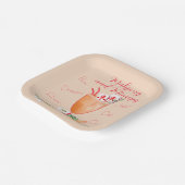 Mahjong Tiles and Mixed Cocktail ペーパープレート (傾斜あり)