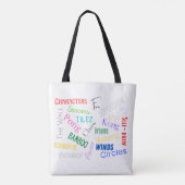 Mahjong Words Tote Bag トートバッグ (裏面)
