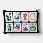 MahJongg混沌の秩序を作成する小 アクセサリーポーチ (裏面)