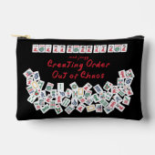 MahJongg混沌の秩序を作成する小 アクセサリーポーチ (正面)