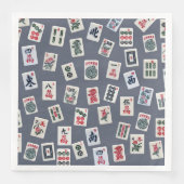 MahJongg tiles design on dark blue (正面)