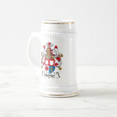 Mahlerの家紋 ビールジョッキ (正面左)